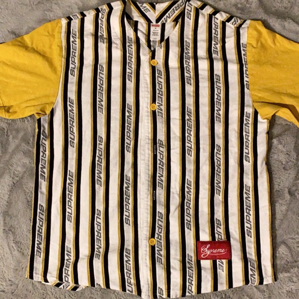 Supreme baseball jersey